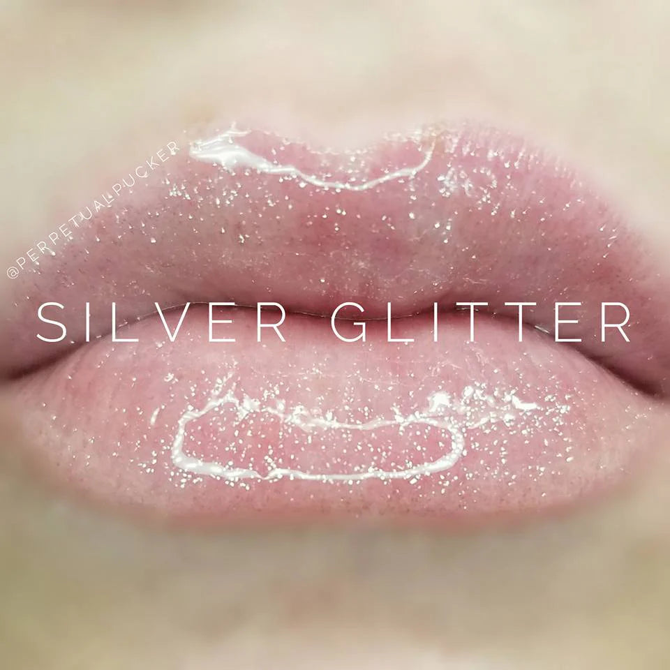 SILVER GLITTER LIPSENSE GLOSS