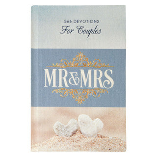 DEVOTIONAL MR & MRS HARDCOVER BOOK