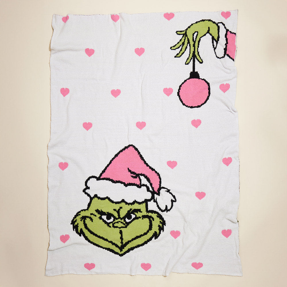 GRINCH LUXURY FLUFFY BLANKET