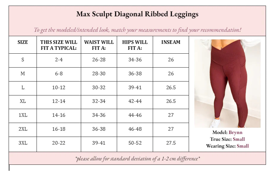 LILAC MOLLY MAX SCULPT DIAGONAL RIBBED LEGGINGS
