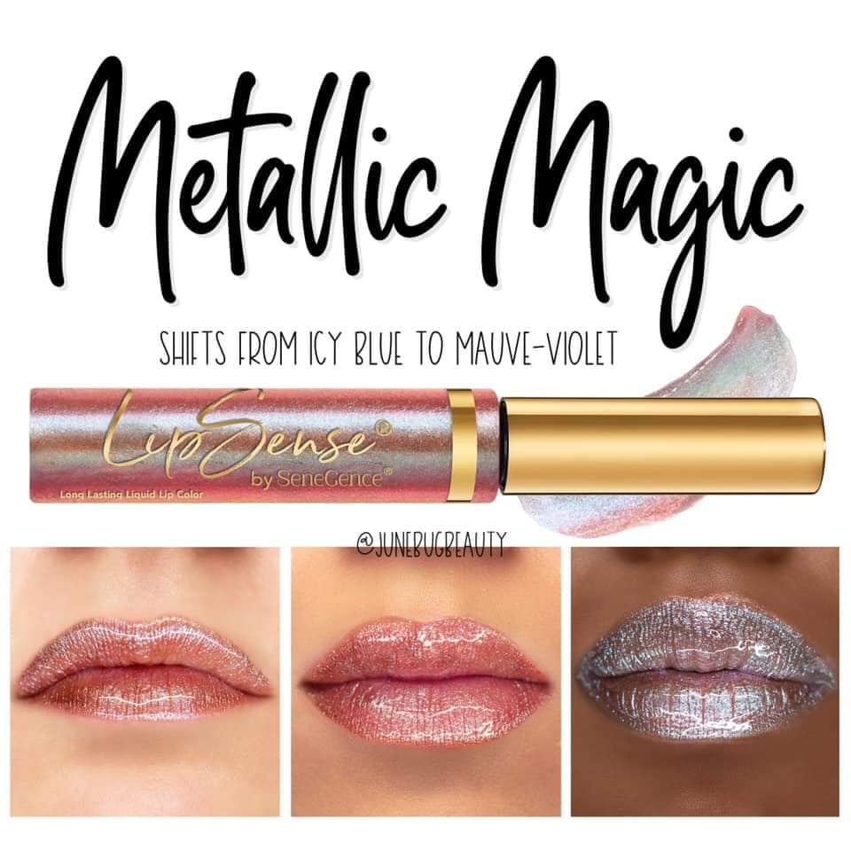 METALLIC MAGIC LONG LASTING LIPSENSE LIPSTICK