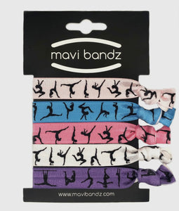 ELASTIC HAIR TIES 5 PC SET