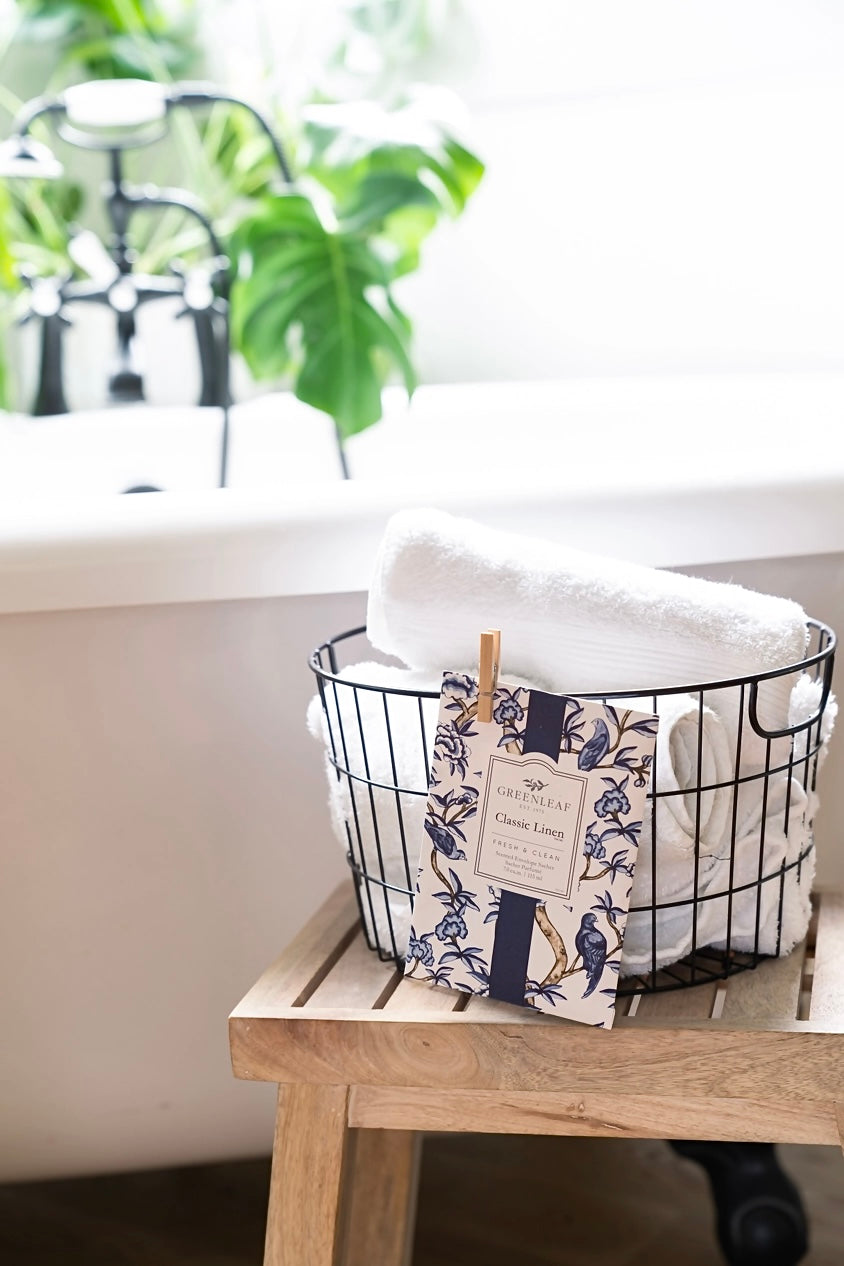 CLASSIC LINEN SCENTED LARGE SACHETS BY GREENLEAF