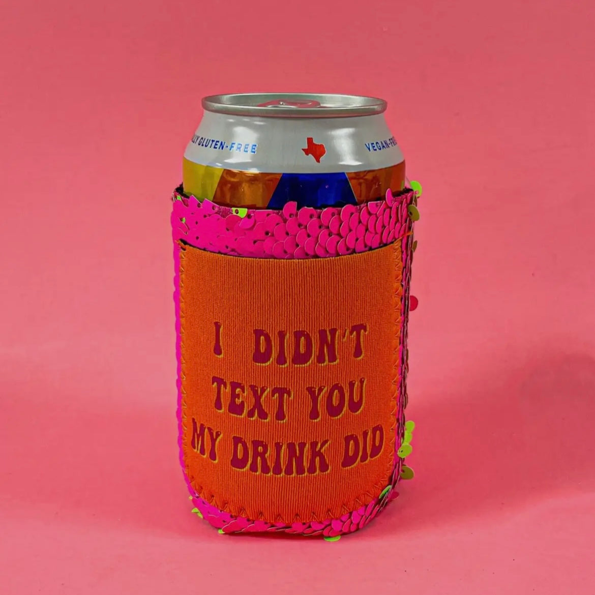 Sequin Pocket Can Coolers/KOOZIES