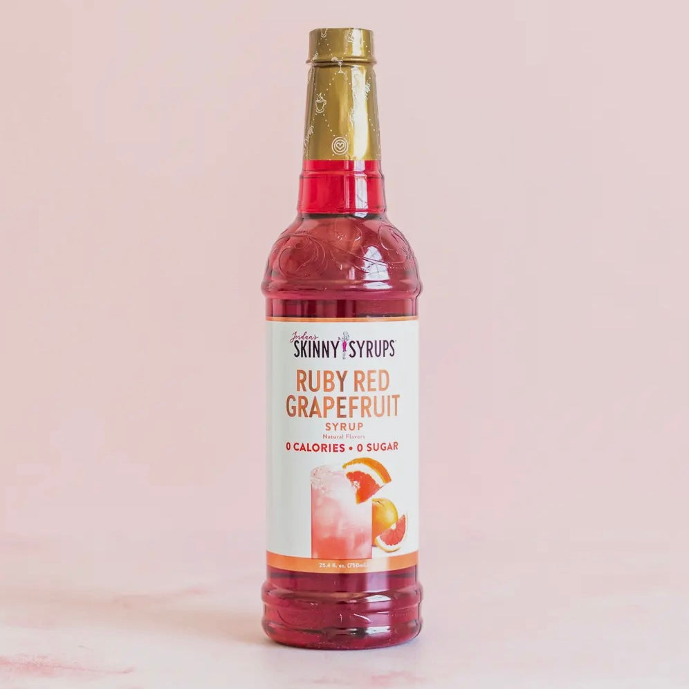 RUBY RED GRAPEFRUIT FLAVOR JORDAN'S SKINNY MIXES SYRUPS