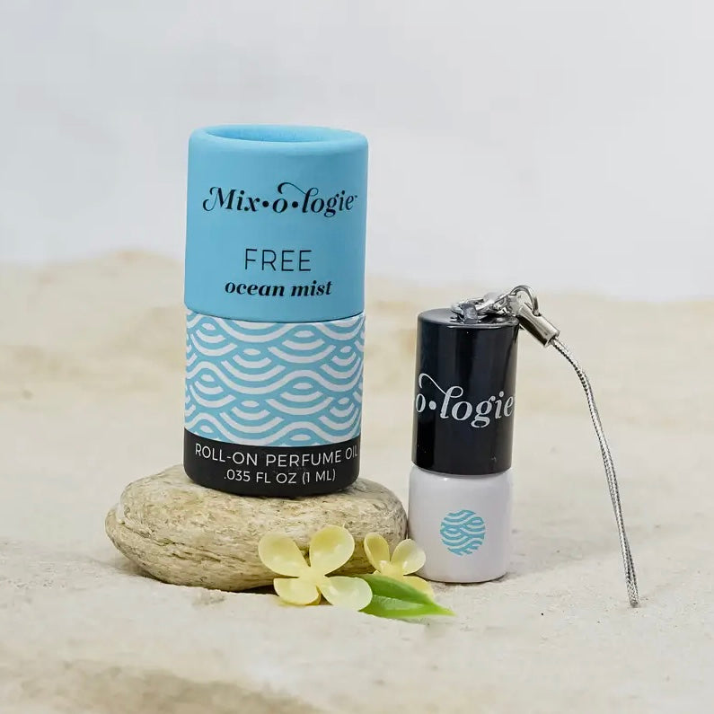 MIXOLOGIE MINI ROLL ON PERFUME KEYCHAIN