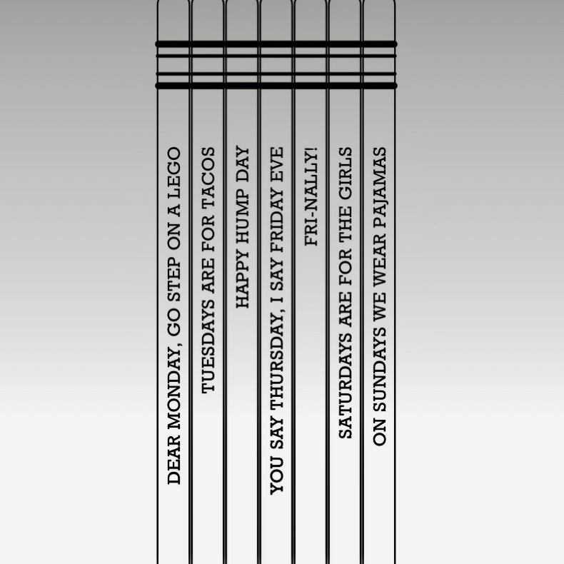 QUOTABLE PENCIL SETS
