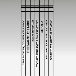 QUOTABLE PENCIL SETS