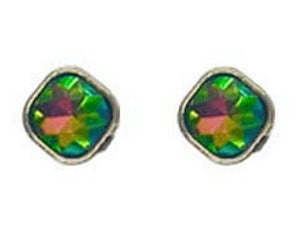 Crystal Rainbow Multi Stud Earrings