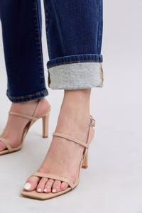DARKWASH VINTAGE WASH THERMAL STRAIGHT LEG JUDY BLUE DENIM