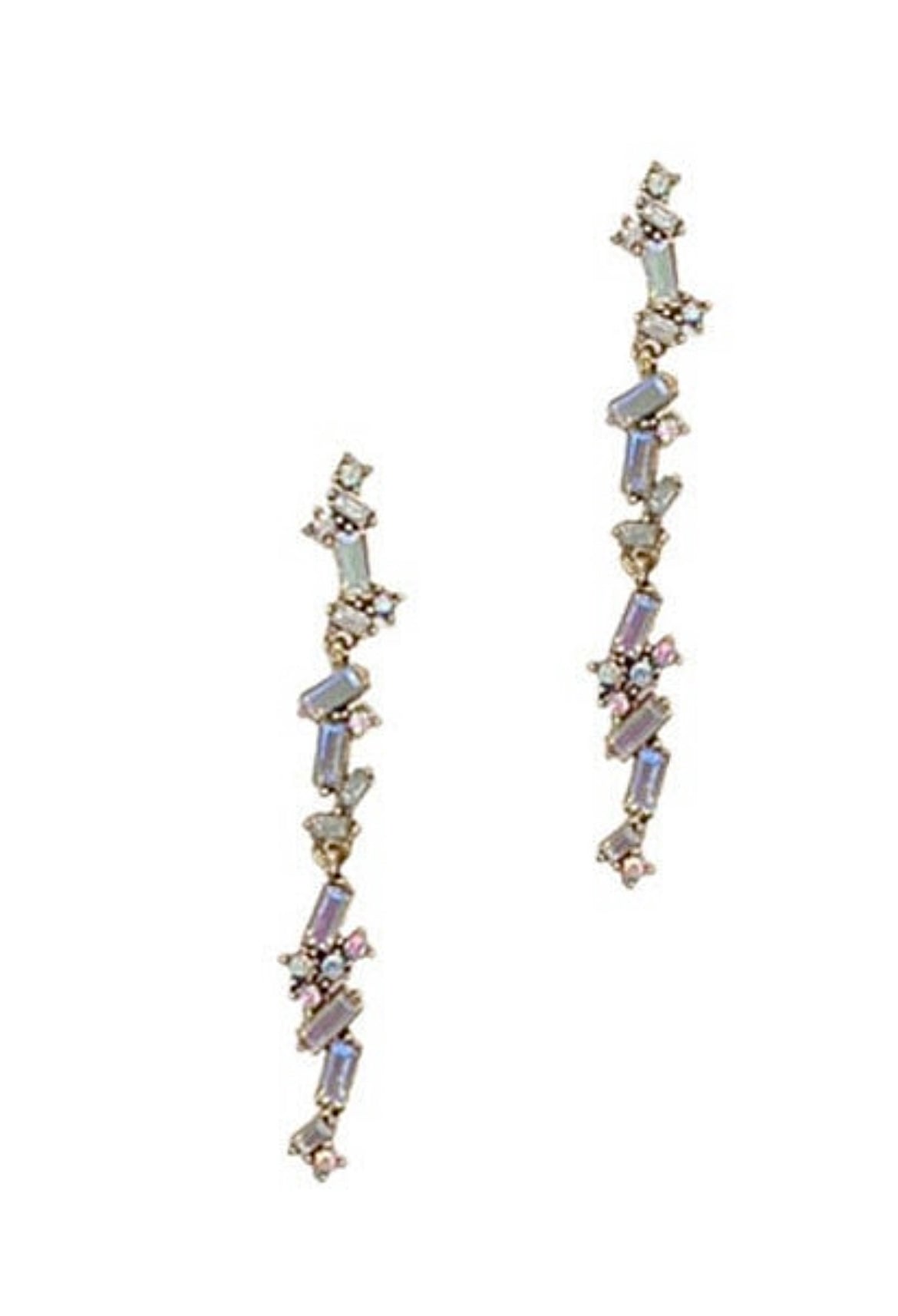 AB Crystal Dangle Earrings