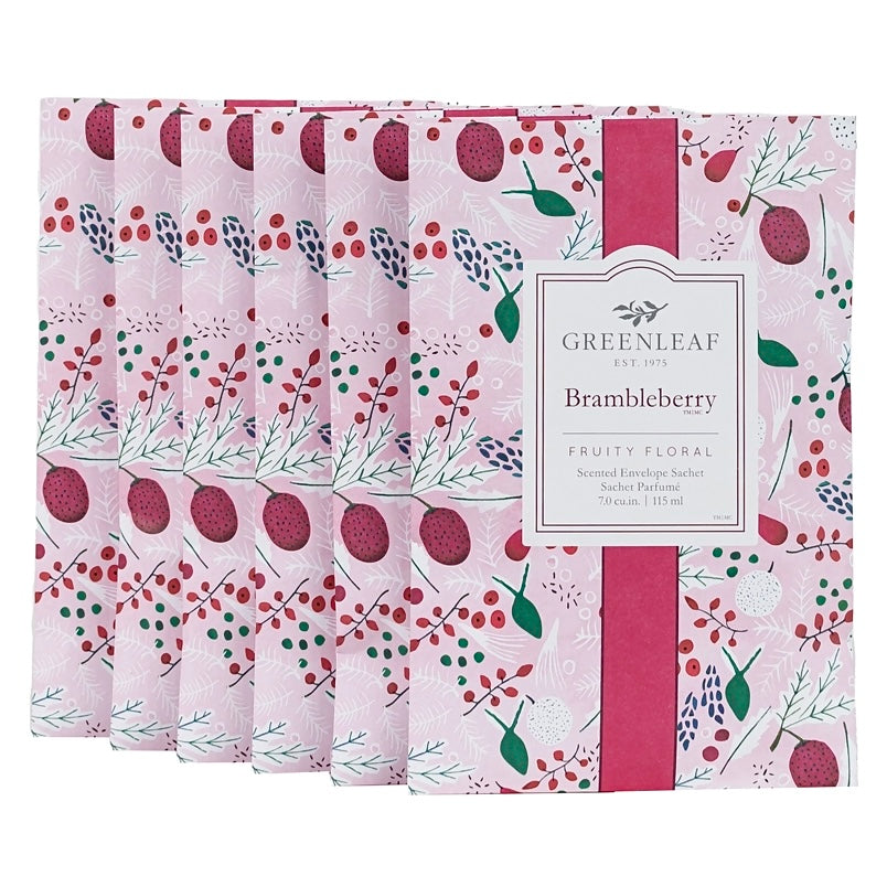 BRAMBLEBERRY SCENTED LARGE SACHETS BY GREENLEAF