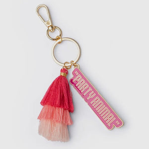 OLIVIA MOSS BRIGHT SIDE KEYCHAINS WITH TASSELS