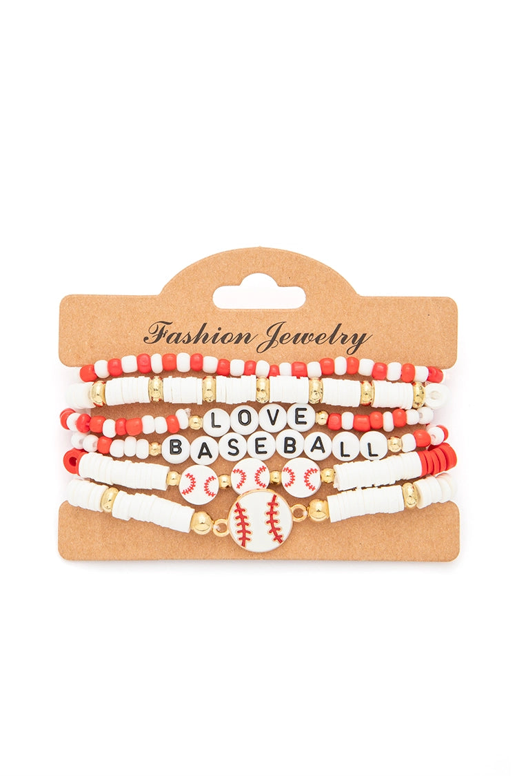 SPORTS GAME DAY BRACELET SETS