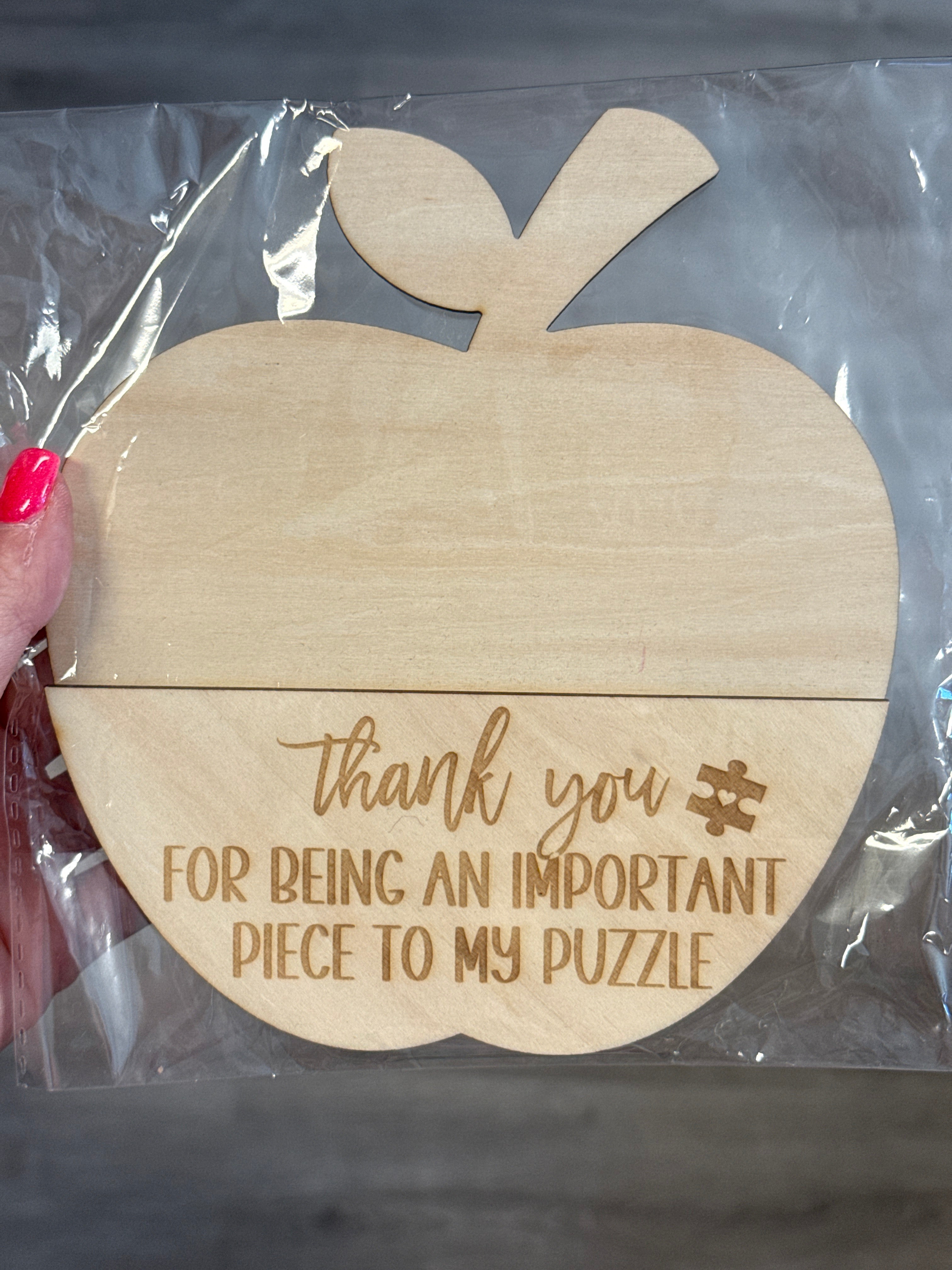 GIFT CARD HOLDER- HANDMADE FROM WOOD- TEACHER THANK YOU GIFTS