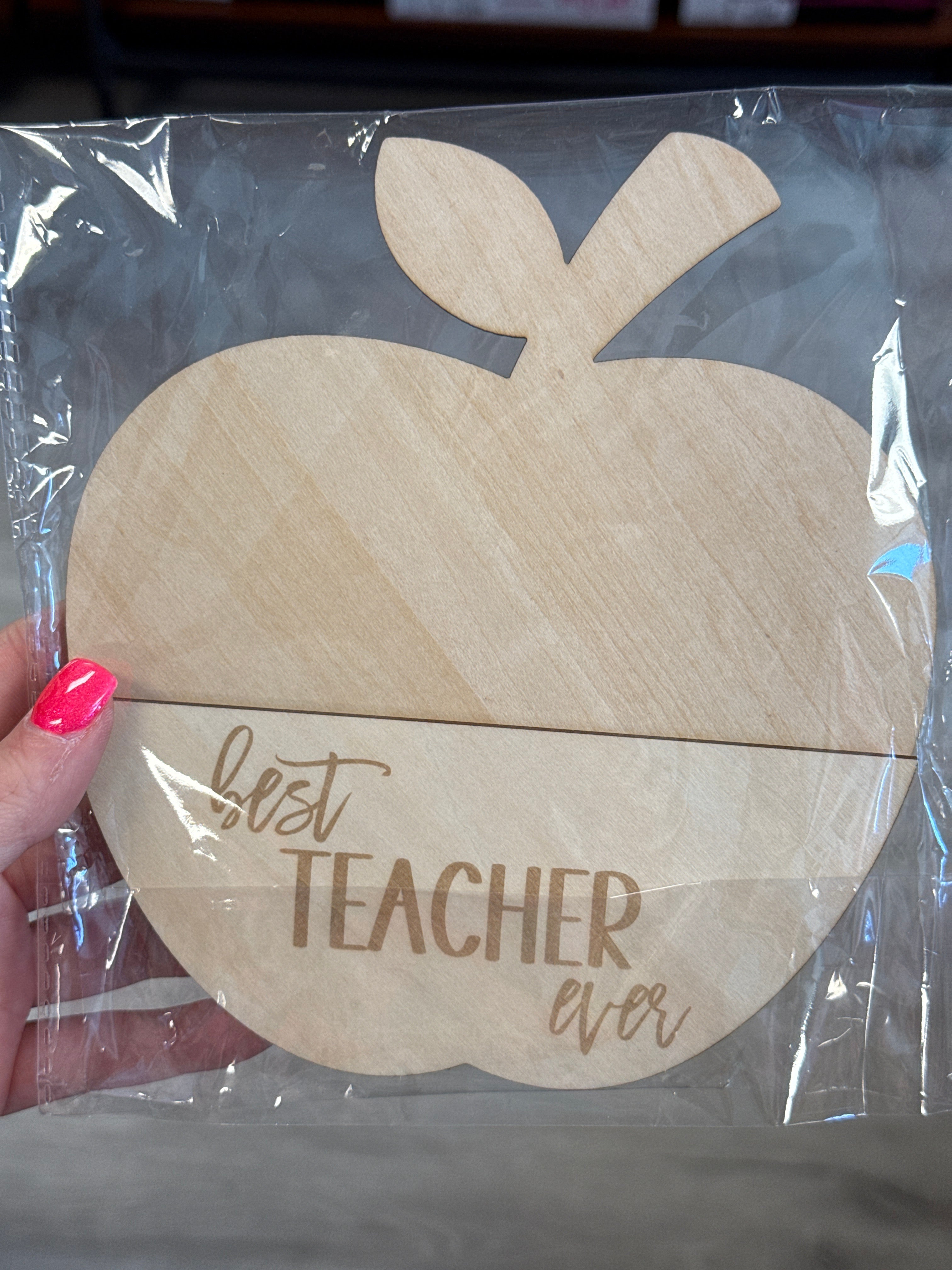 GIFT CARD HOLDER- HANDMADE FROM WOOD- TEACHER THANK YOU GIFTS
