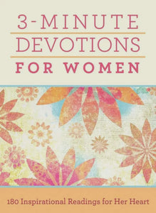 3 Minute Devotions For Women Book