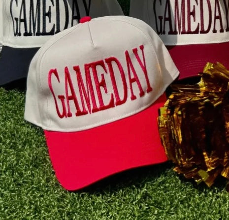 GAMEDAY TWO-TONE EMBROIDERED TRUCKER HAT