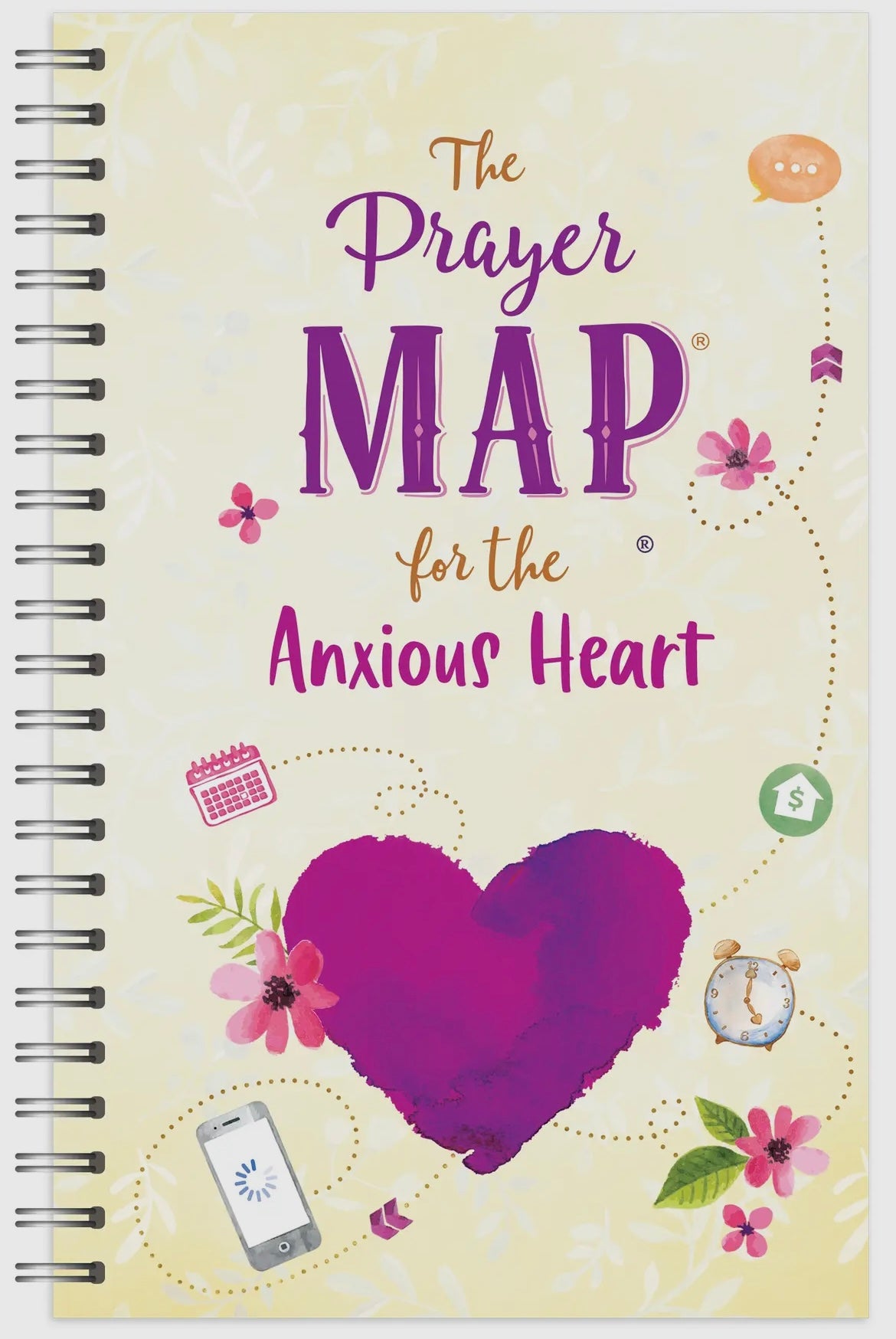 The Prayer Map For The Anxious Heart Book