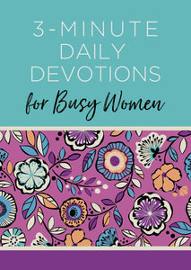 3 Minute Daily Devotions For Busy Women Book