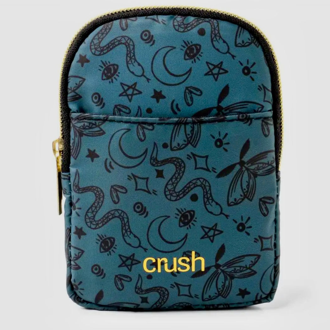 CRUSH WATER BOTTLE TUMBLER POUCH PLEASE HOLD