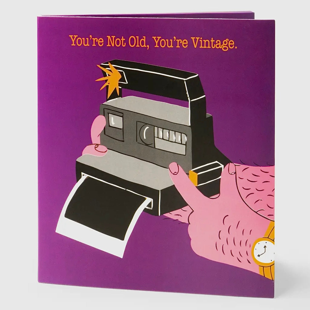 TWO LEFT FEET IT'S YO BIRTHDAY GIFT - CARD & SOCK SET