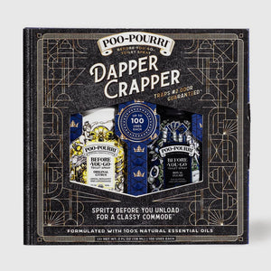 Poo-Pourri Dapper Crapper Gift Set 2 Pack 2oz