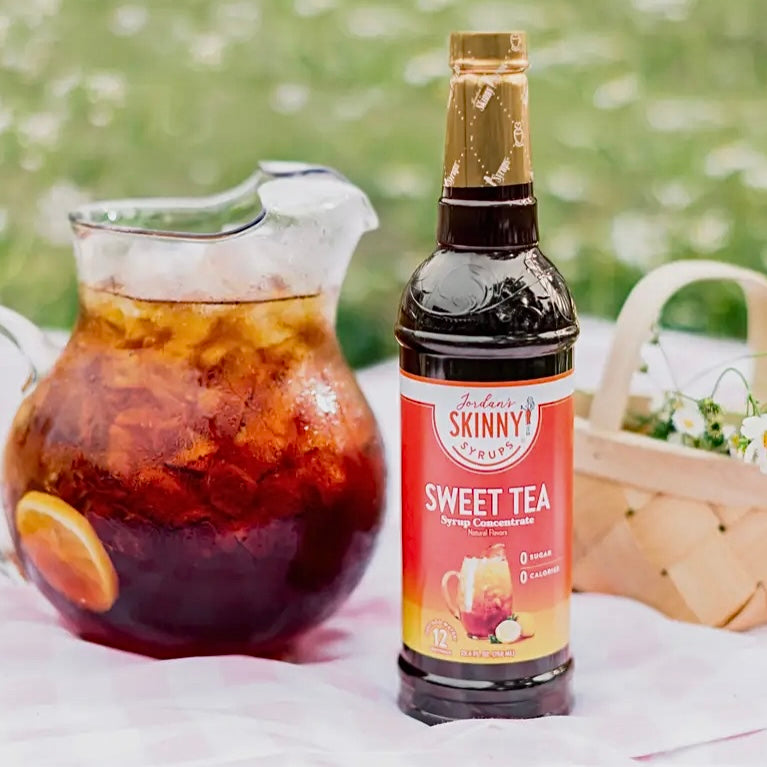 SWEET TEA FLAVOR SYRUP CONCENTRATE JORDAN'S SKINNY MIXES SYRUPS