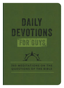 Daily Devotional For Guys Book