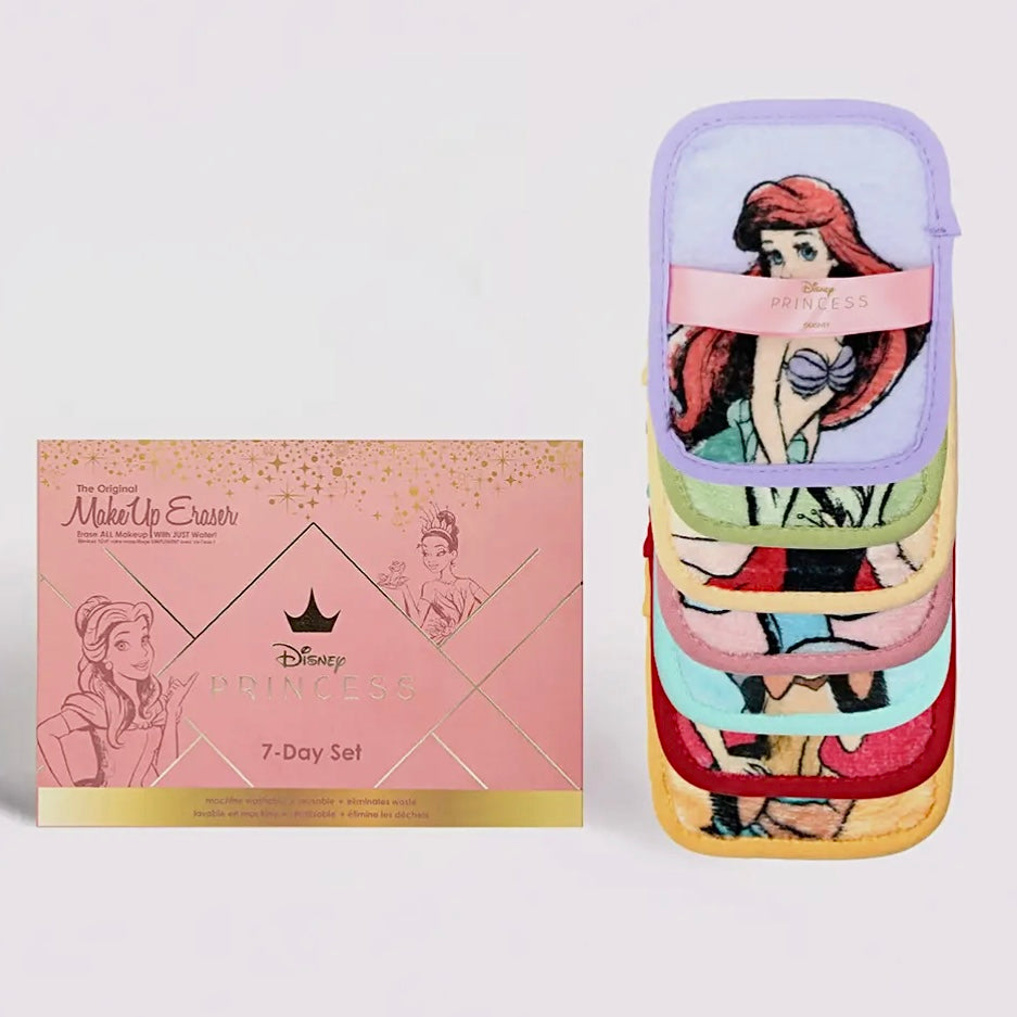 MAKEUP ERASER ULTIMATE DISNEY PRINCESS GIFT 7 DAY SET