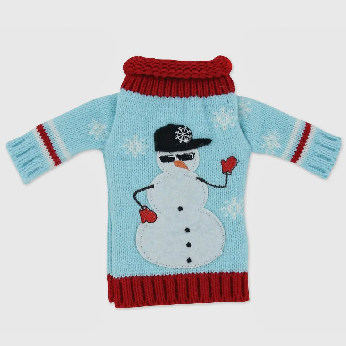 UNCLE BOB'S UGLY SWEATER KNITTED WINE BOTTLE SWEATERS - GAG GIFT