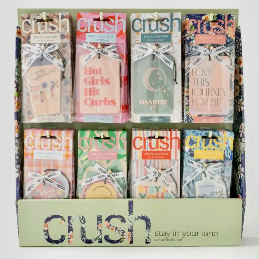 CRUSH "Stay In Your Lane" Car Air Fresheners