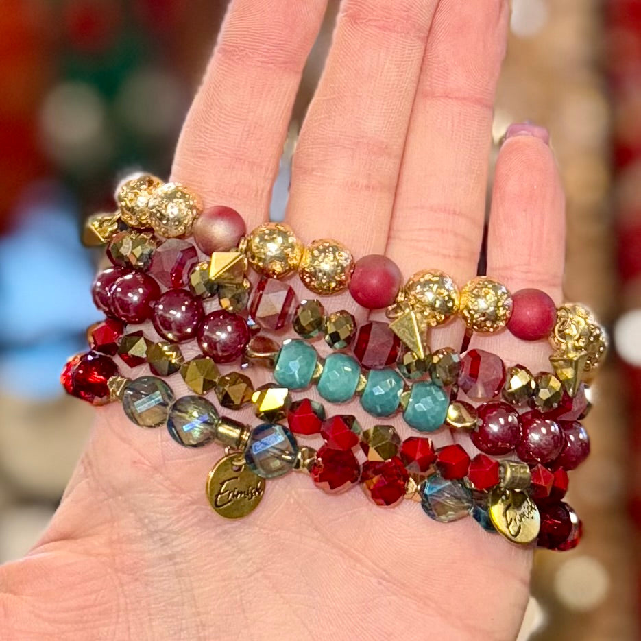 Christmas Spirit Erimish Bracelet Set of 5