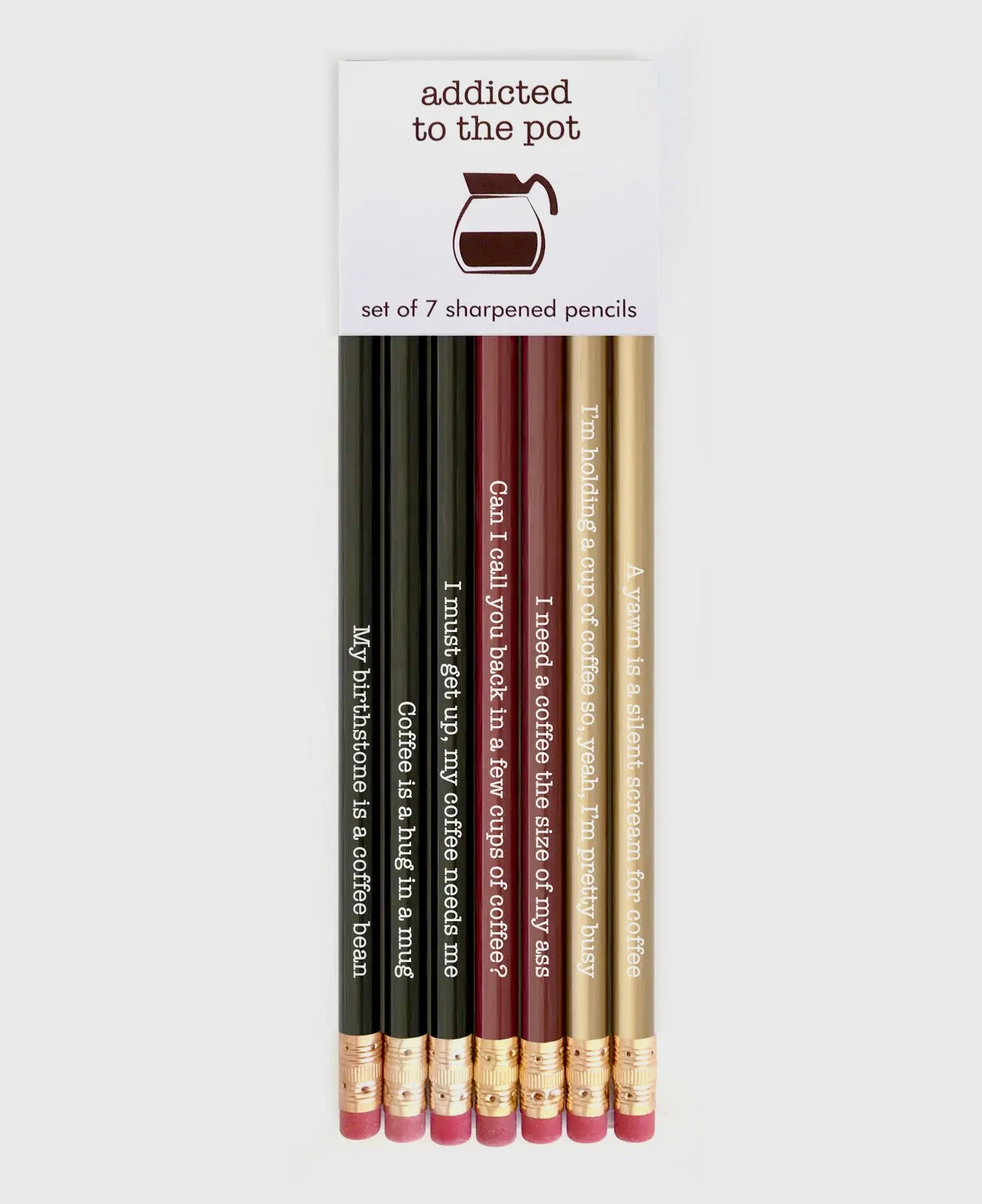 QUOTABLE PENCIL SETS