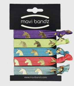 ELASTIC HAIR TIES 5 PC SET