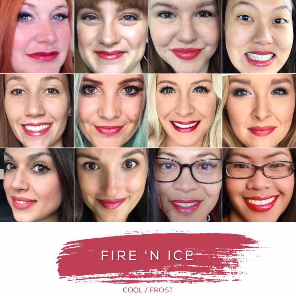 FIRE-N-ICE LONG LASTING LIPSENSE LIPSTICK