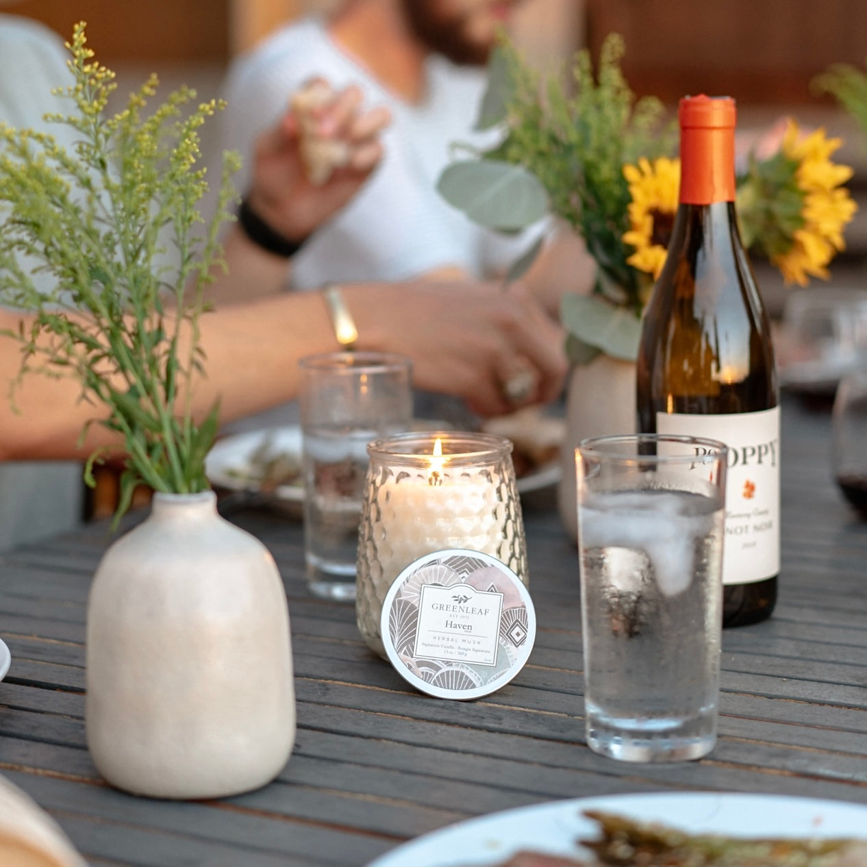 HAVEN SCENTED 13oz SIGNATURE CANDLE BY GREENLEAF