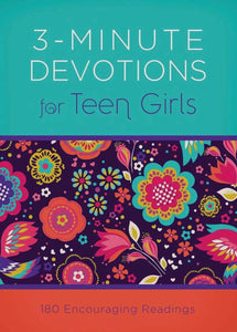 3 Minute Devotions For Teen Girls Book