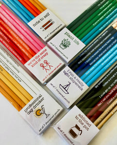 QUOTABLE PENCIL SETS