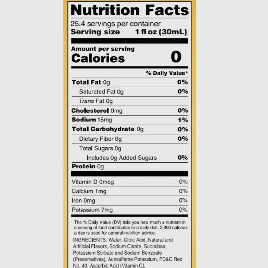 CANDY APPLE FLAVOR JORDAN'S SKINNY MIXES SYRUPS