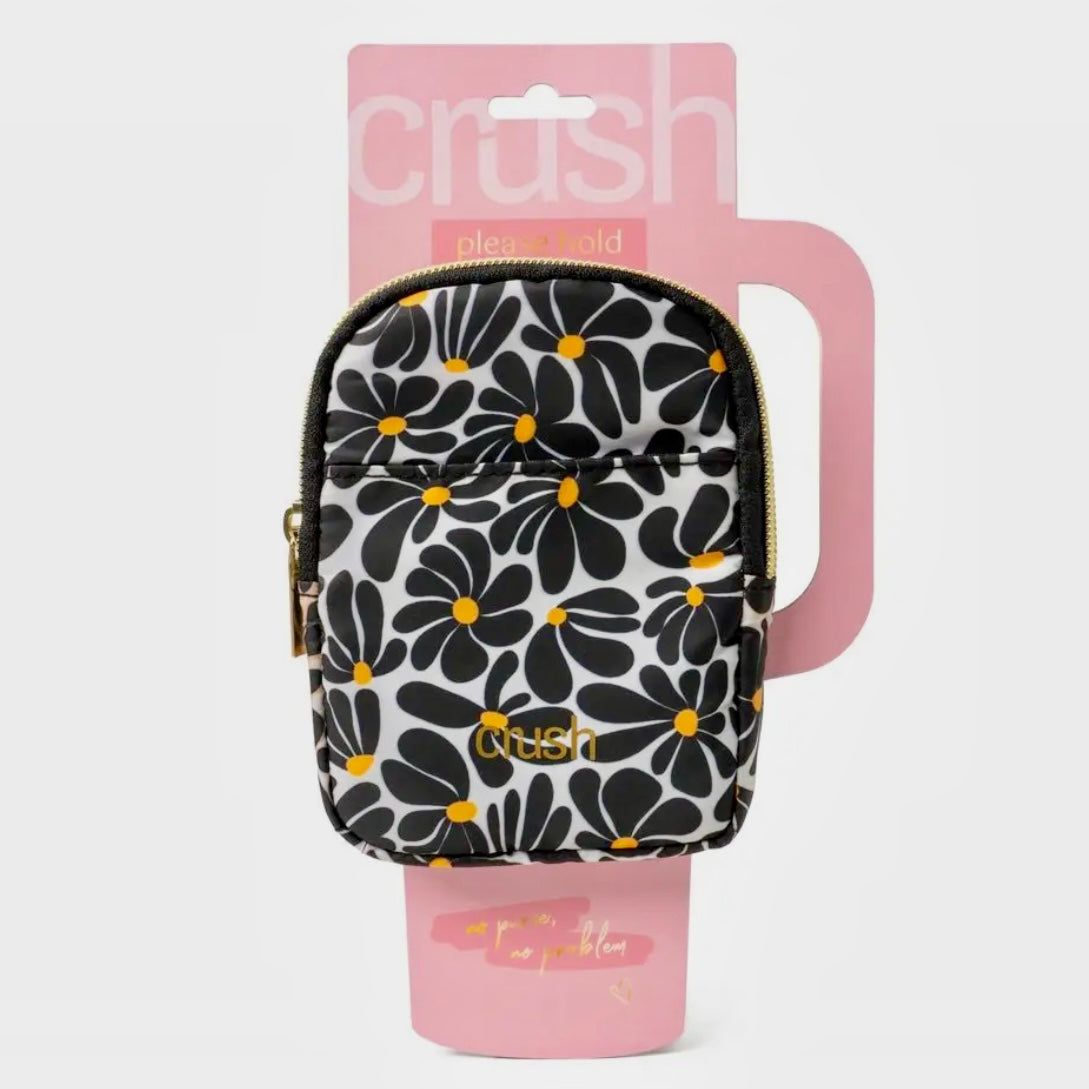 CRUSH WATER BOTTLE TUMBLER POUCH PLEASE HOLD