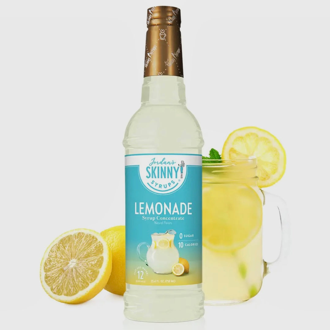 LEMONADE FLAVOR SYRUP CONCENTRATE JORDAN'S SKINNY MIXES SYRUPS