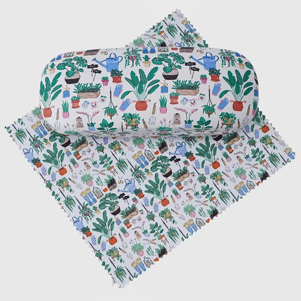 The Potting Shed Glasses Case & Cleaning Cloth