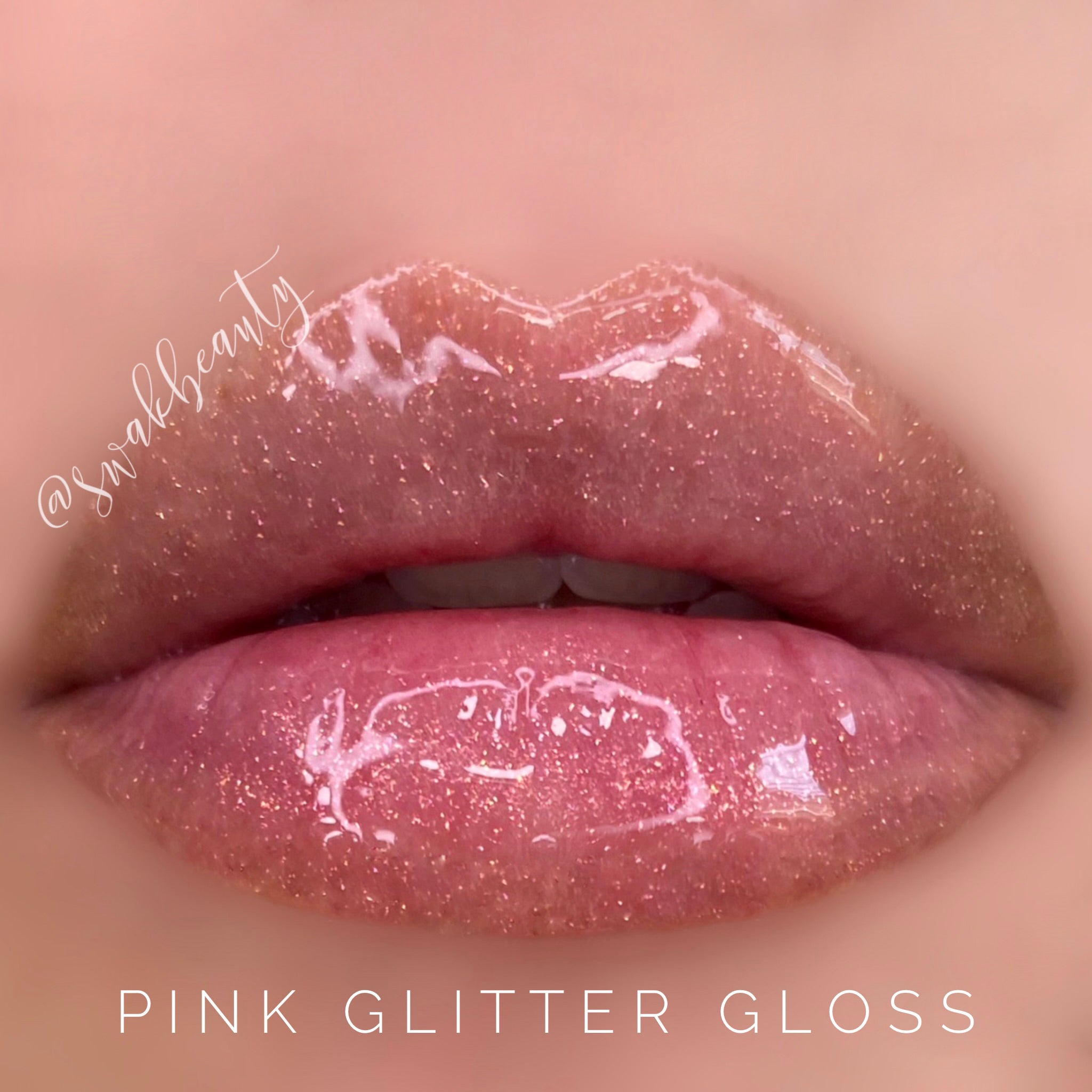 PINK GLITTER LIPSENSE GLOSS