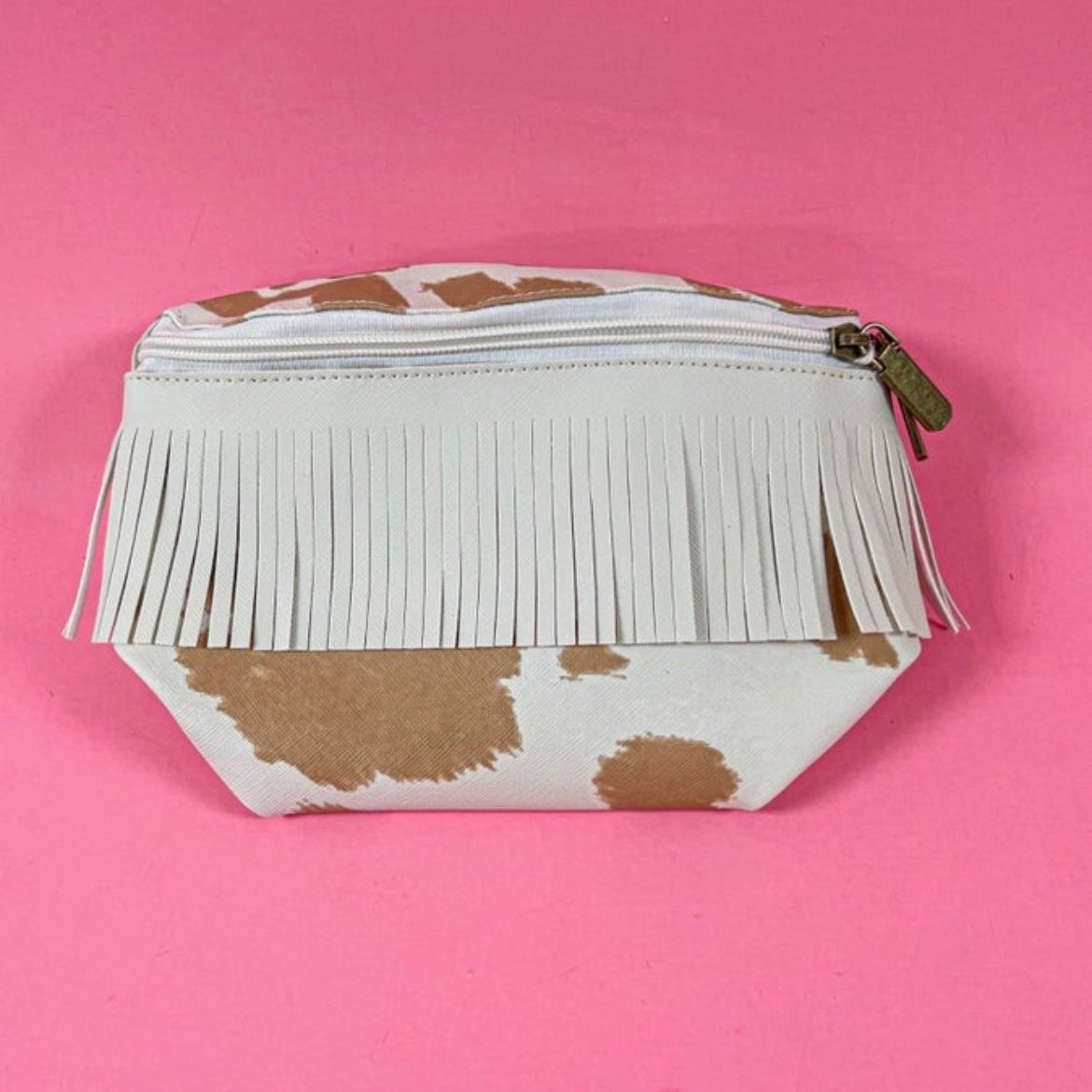 The Saddy Cowhide Belt Bag