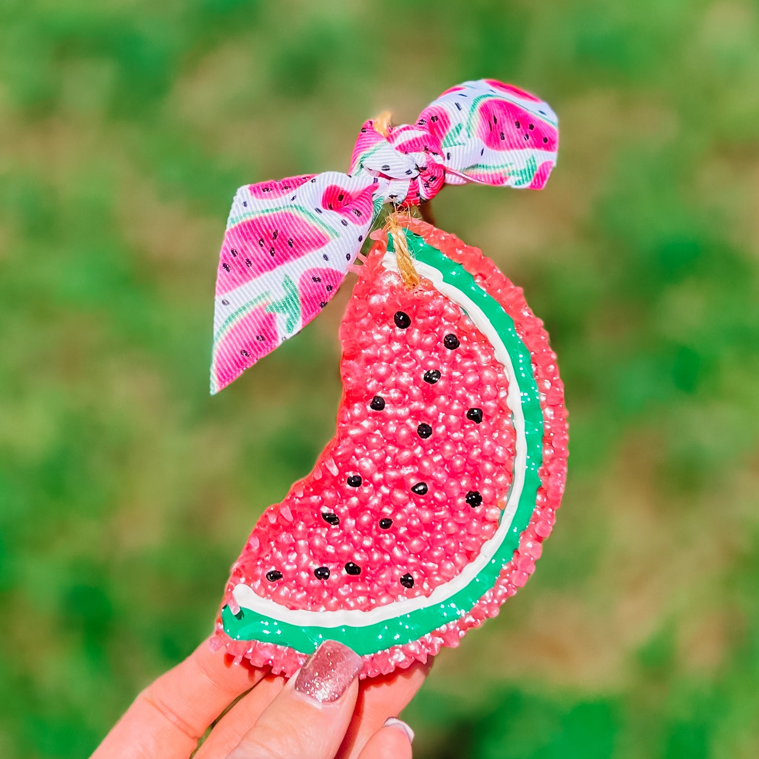 WATERMELON SLICE RIBBON FRESHIE