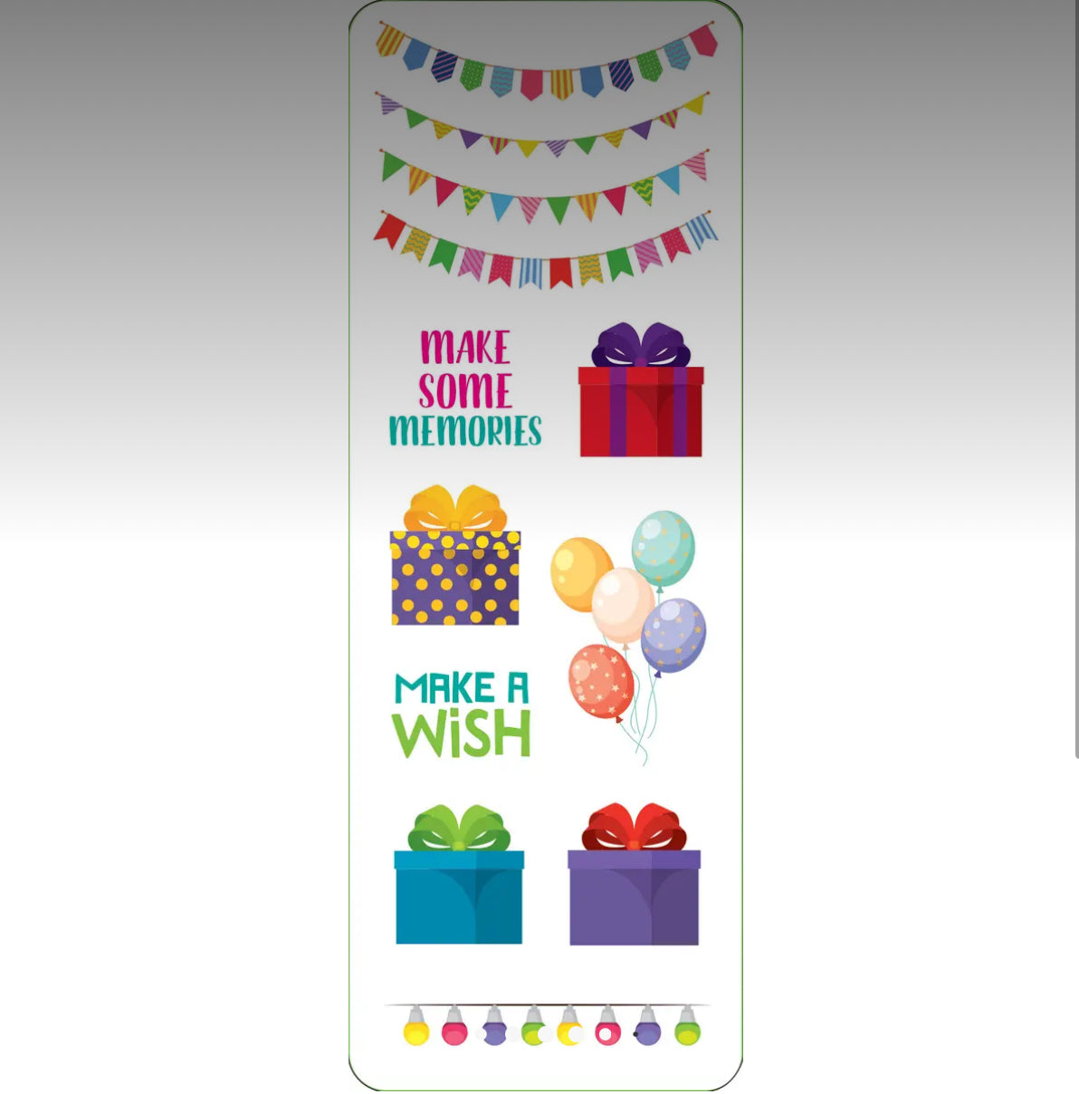 Birthday Sticker Set PPP