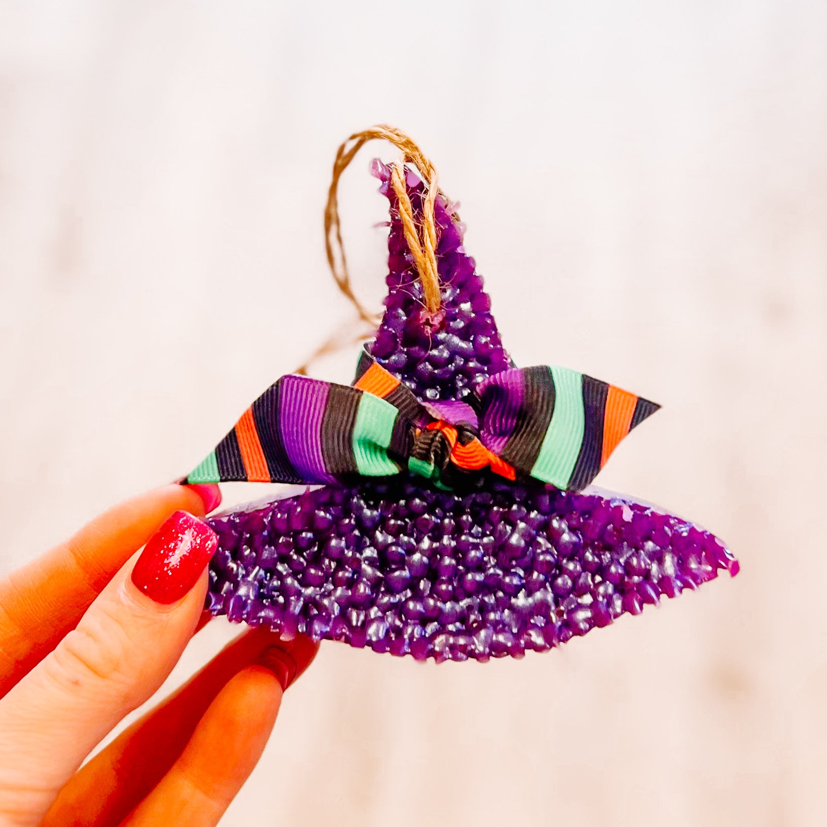 Witch Hat Hocus Pocus Ribbon Freshie - SALE