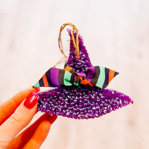 Witch Hat Hocus Pocus Ribbon Freshie - SALE