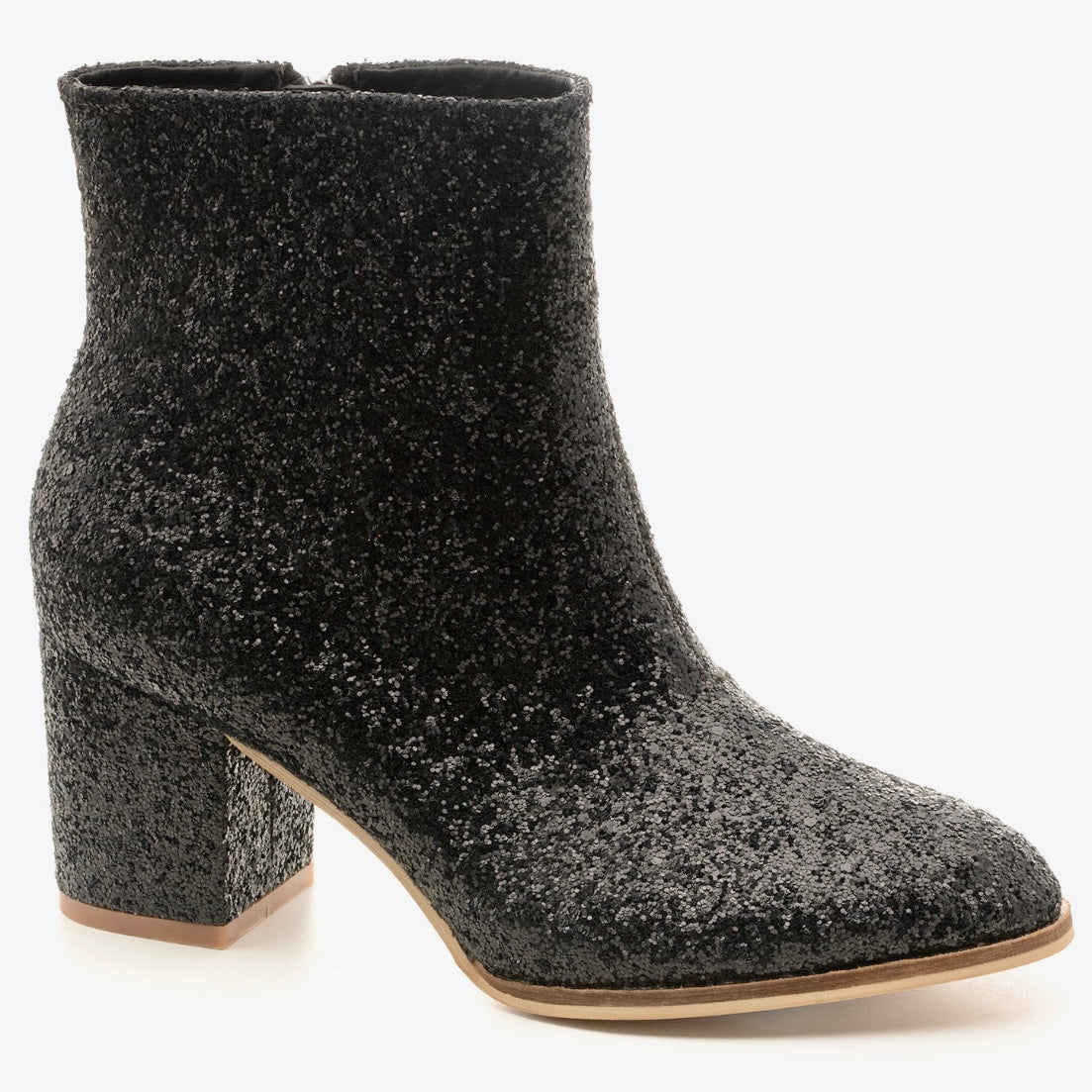 Razzle Dazzle Black Glitter Boots Corkys- SALE- SIZES 9,10,11 LEFT